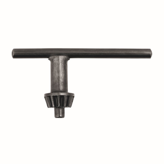 BLACKDECKER 70-018E metal drill chuck key, horizontal front view, white background.