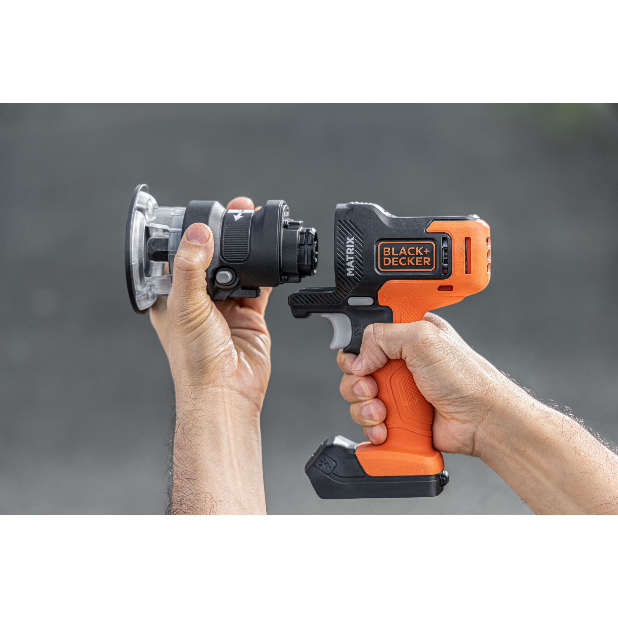 Black & decker matrix 6 best sale tool combo kit with case