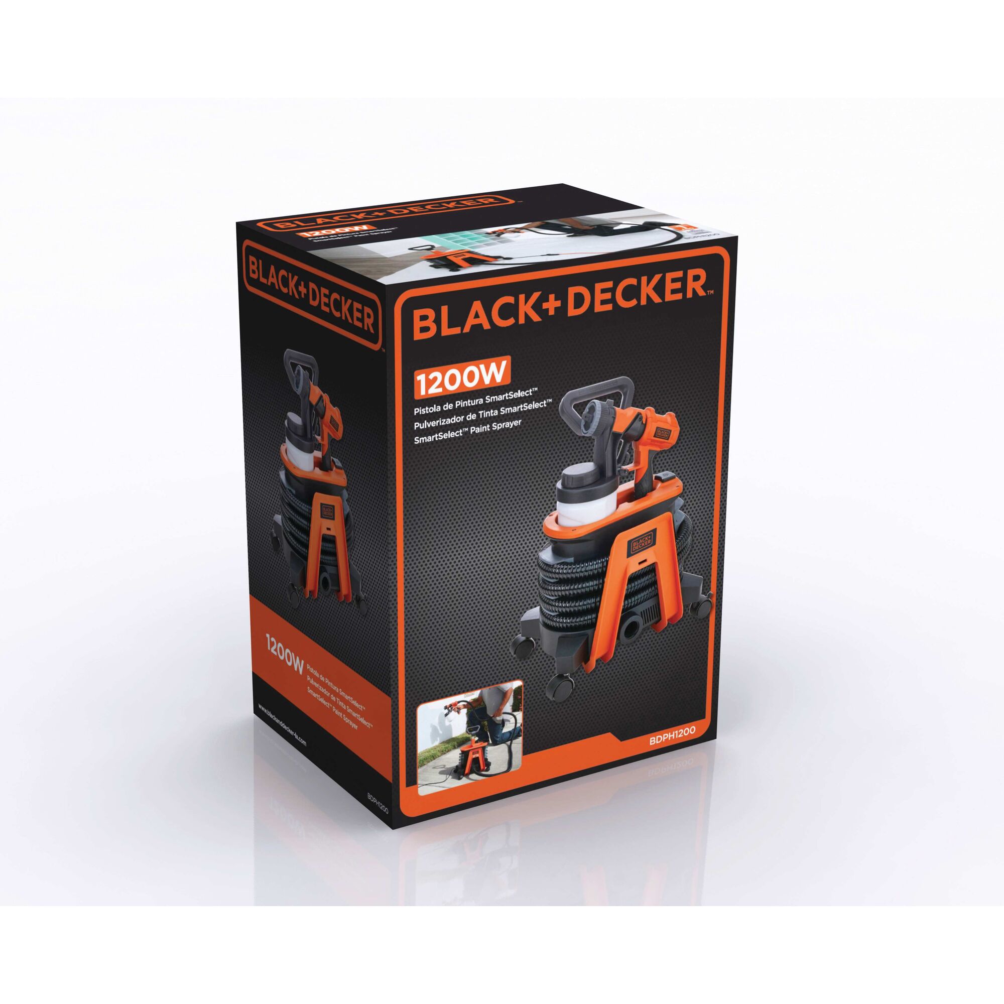 Pistola de Pintura SmartSelect 1200 W 12 pulg BLACK DECKER