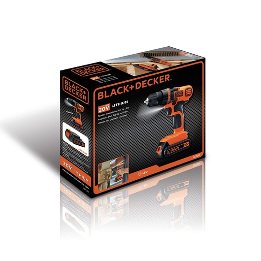 Taladro Atornillador Inalambrico 20V MAX* Litio