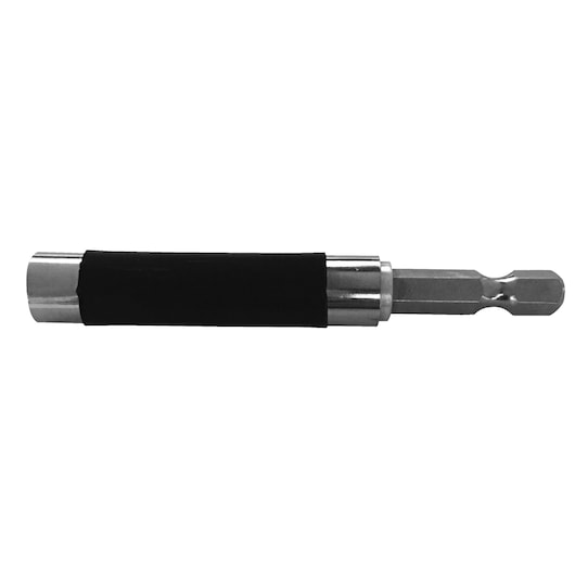 BLACKDECKER LD12SC cordless drill kit with charger and multiple screwdriver bits, front angle on white background.